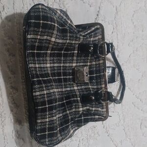 Express Black and Red Fashion Handbag